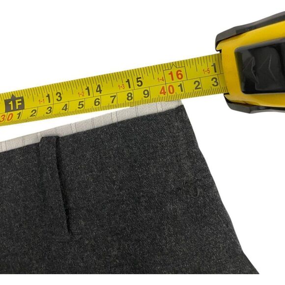 Zara Womens Cargo Wool Pants L Large anthracite Gray ZW collection 2266/425 NWOT - Picture 7 of 9